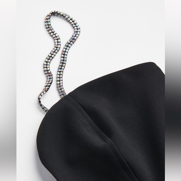 Rhinestone straps dress - Picture 6 of 8